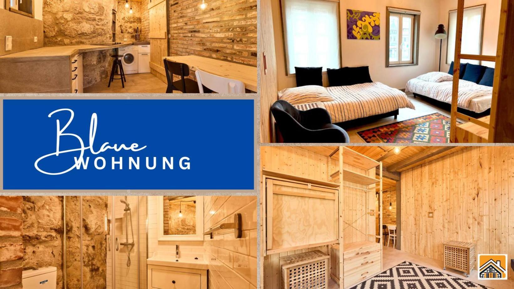 Blaue Wohnung- Ferienwohnung Sulzbach an der Murr Eksteriør bilde