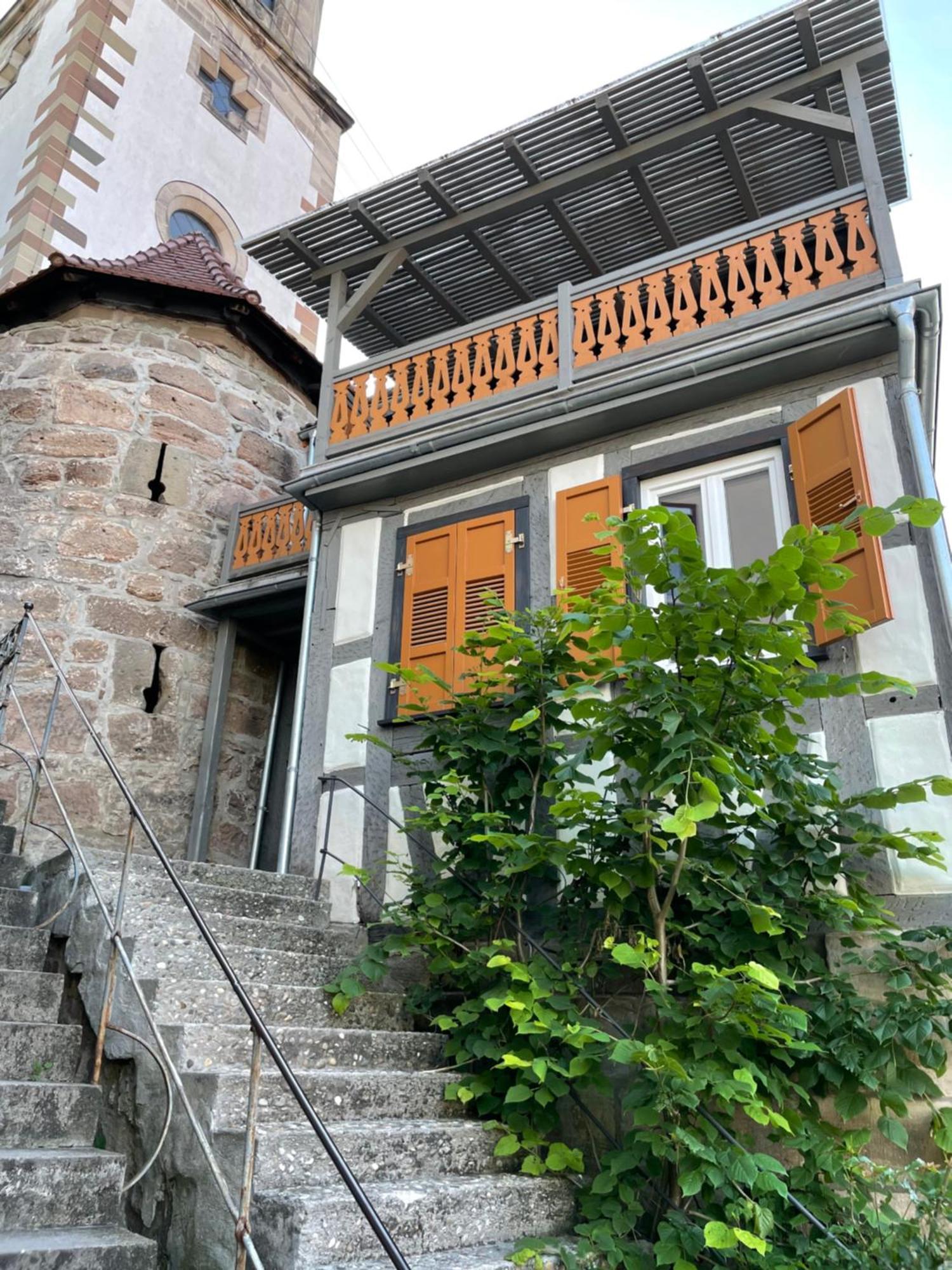 Blaue Wohnung- Ferienwohnung Sulzbach an der Murr Eksteriør bilde